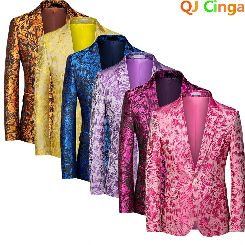Men Formal Wear Purple - جاكيت بدلة رجالي أحمر بأكمام طويلة،