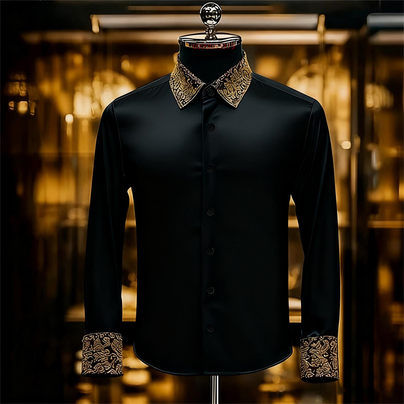 Men'S Formal Ethnic Wear - قميص رجالي رائع بنمط عرقي مزين