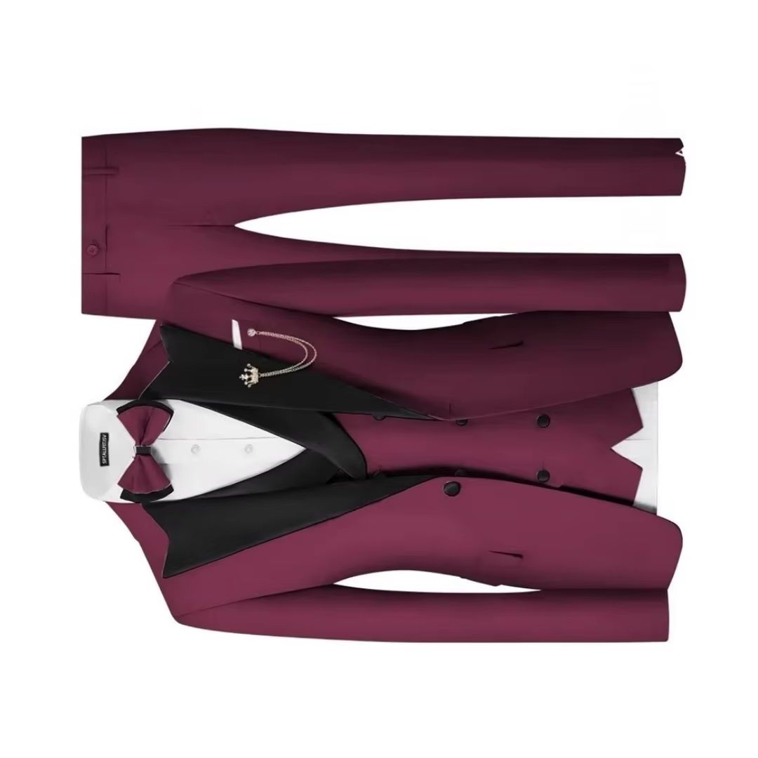 Men Formal Wear For Dinner - بدلة رجالية رسمية ضيقة من 3