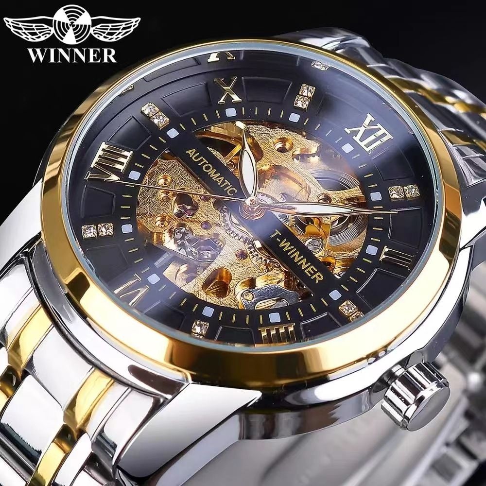 Men'S Formal Wear Watches - ساعة رجالية فاخرة أوتوماتيكية ميكانيكية -