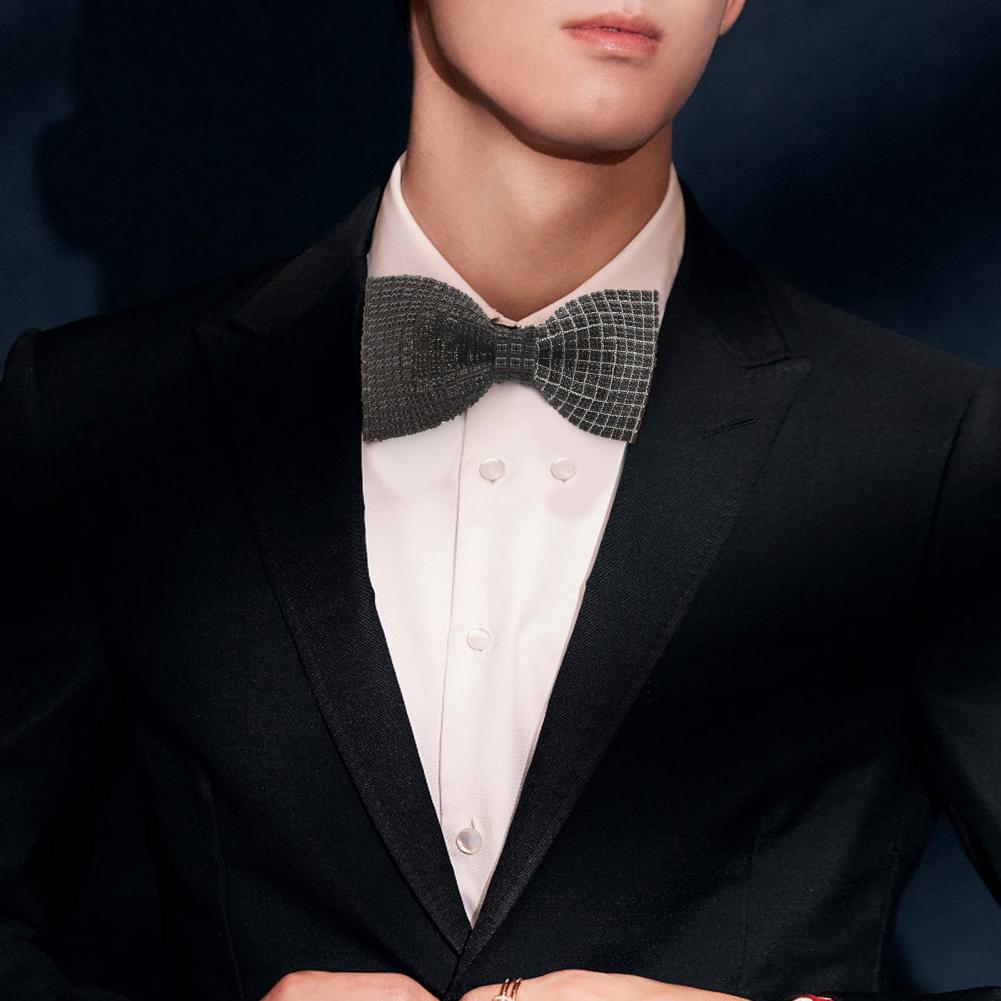Men'S Formal Wear Bow Ties - لون مرقع بربطة عنق للرجال ،