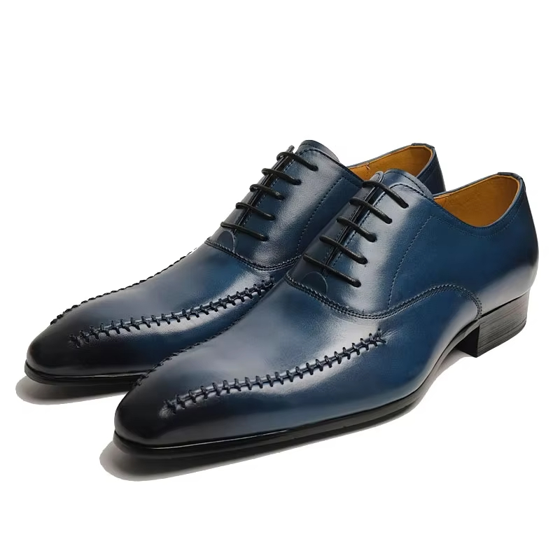 Men Formal Wear Office - الراقية الفاخرة الرجال فستان جلد طبيعي