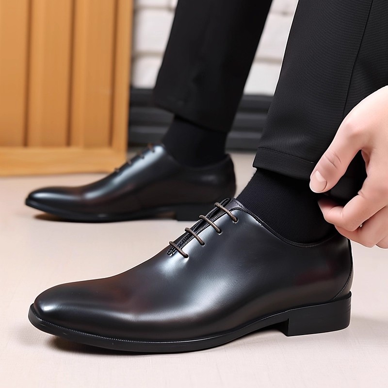 Men Formal Wear Brown - مصمم جلد طبيعي رجالي بالجملة أكسفورد