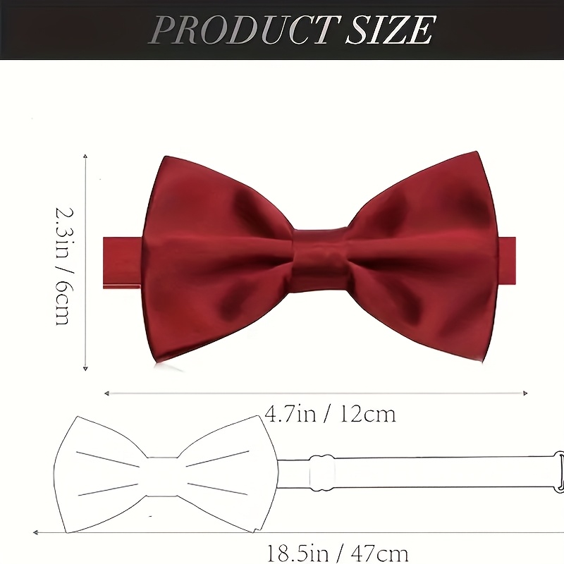 8 قطع/12 قطعة ربطة عنق رجالية  - مراجعة Men'S Formal Wear Bow Ties وسعره