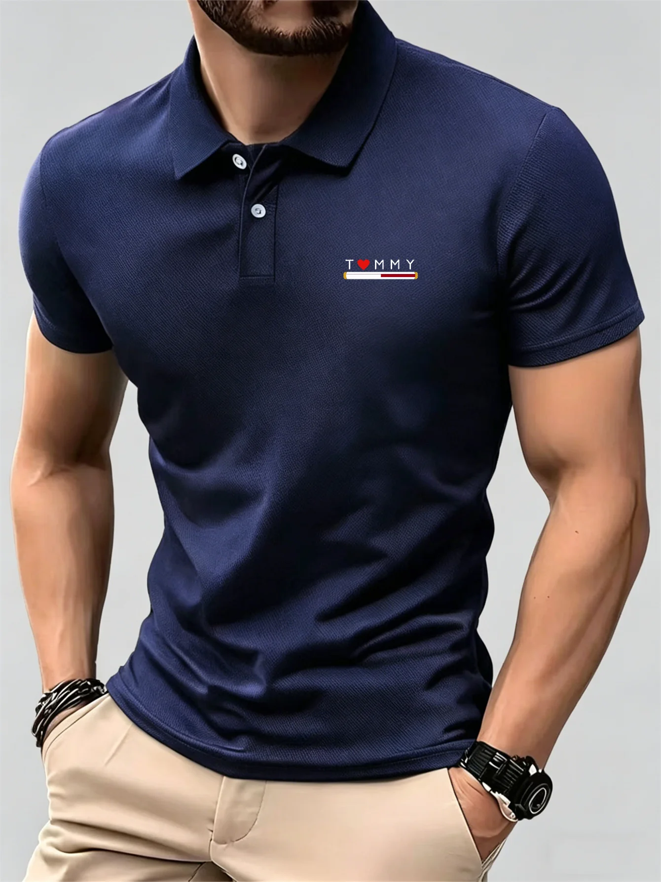 قميص بولو جديد بأكمام قصيرة وأ - مراجعة Men Formal Wear Pinterest وسعره