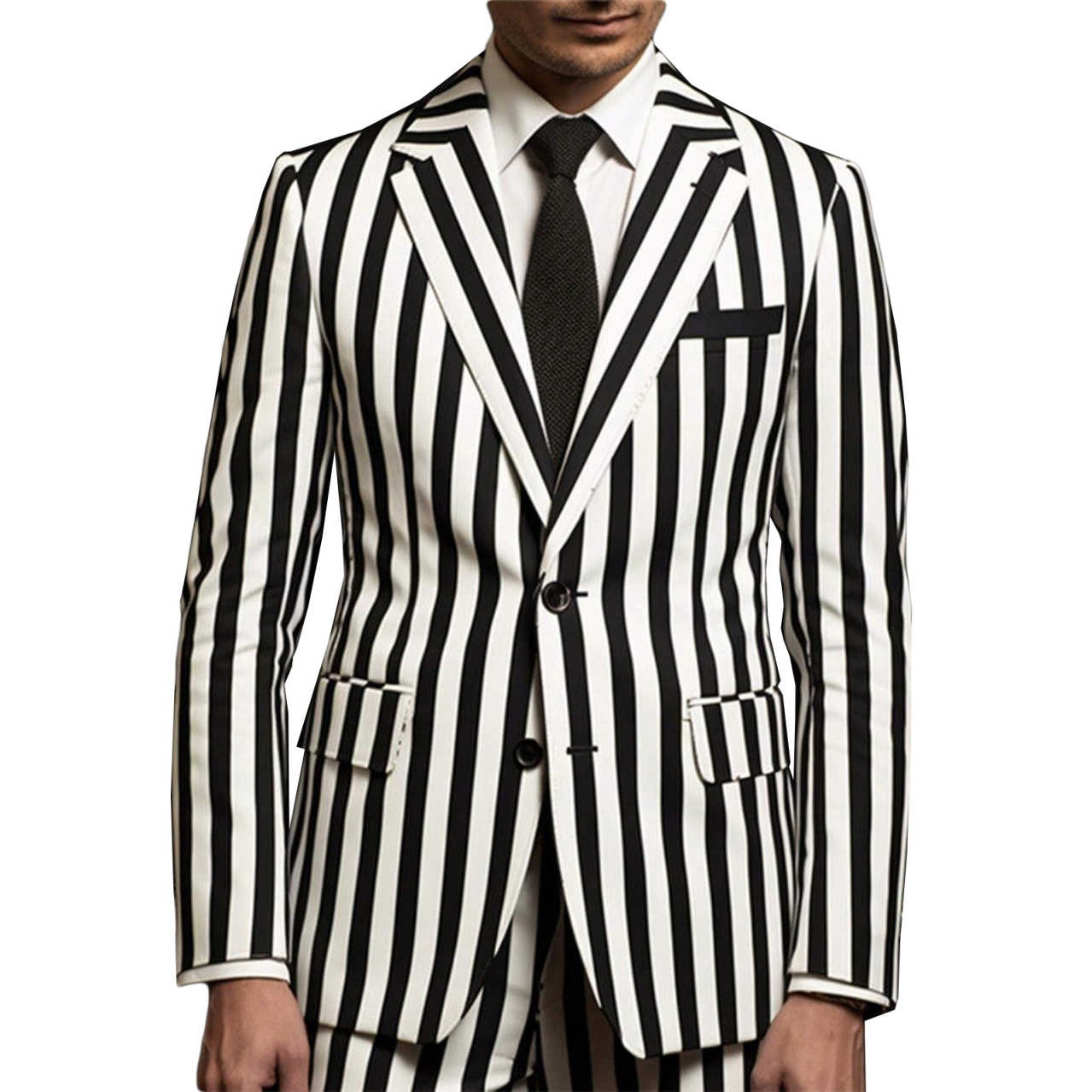 بدلة رجالية مخططة أنيقة للربيع - مراجعة Men'S Holiday Formal Wear وسعره