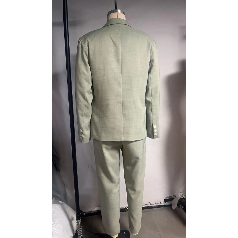 طقم بدلة وبنطلون رجالي بلون مو - مراجعة Men Formal Wear For Dinner وسعره