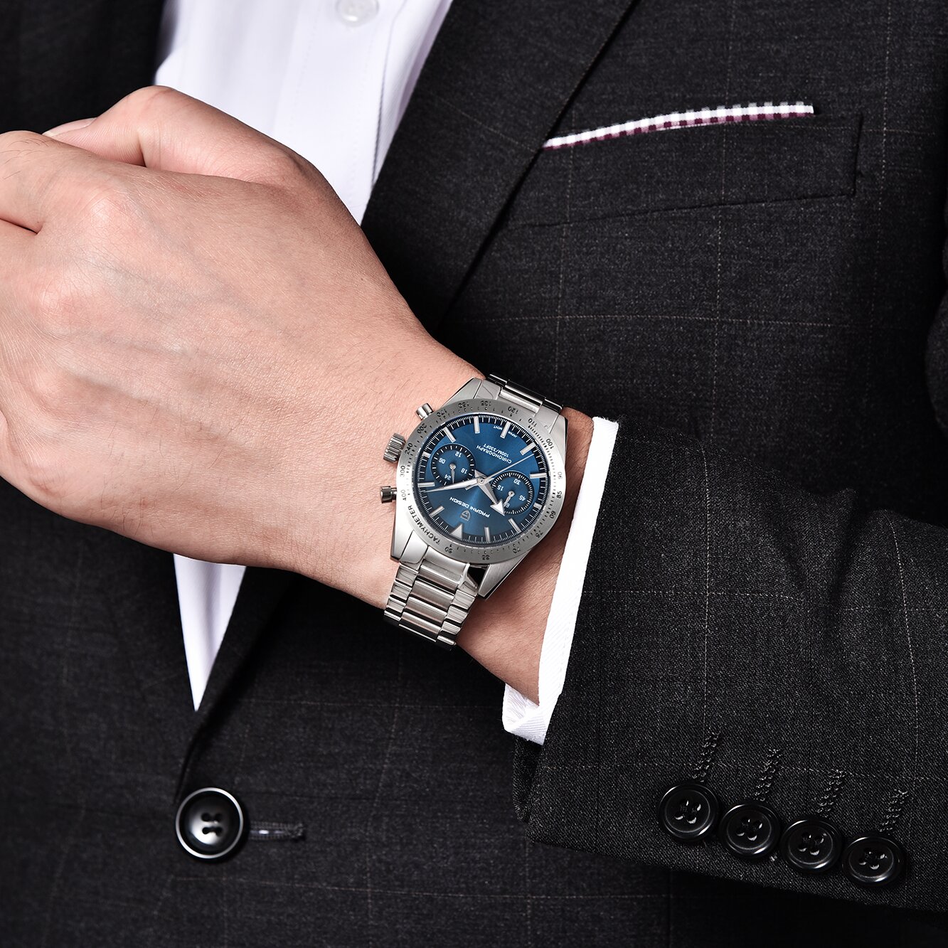 ساعة رجالية فاخرة وأنيقة من PA - مراجعة Men'S Formal Wear Watches وسعره