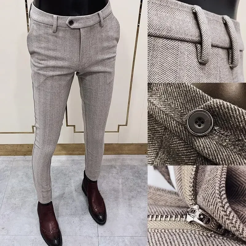 بدلة رجالية من الصوف السميك ،  - مراجعة Men Formal Wear Office وسعره