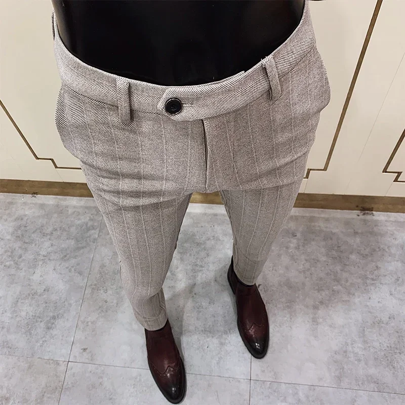 بدلة رجالية من الصوف السميك ،  - مراجعة Men Formal Wear Office وسعره
