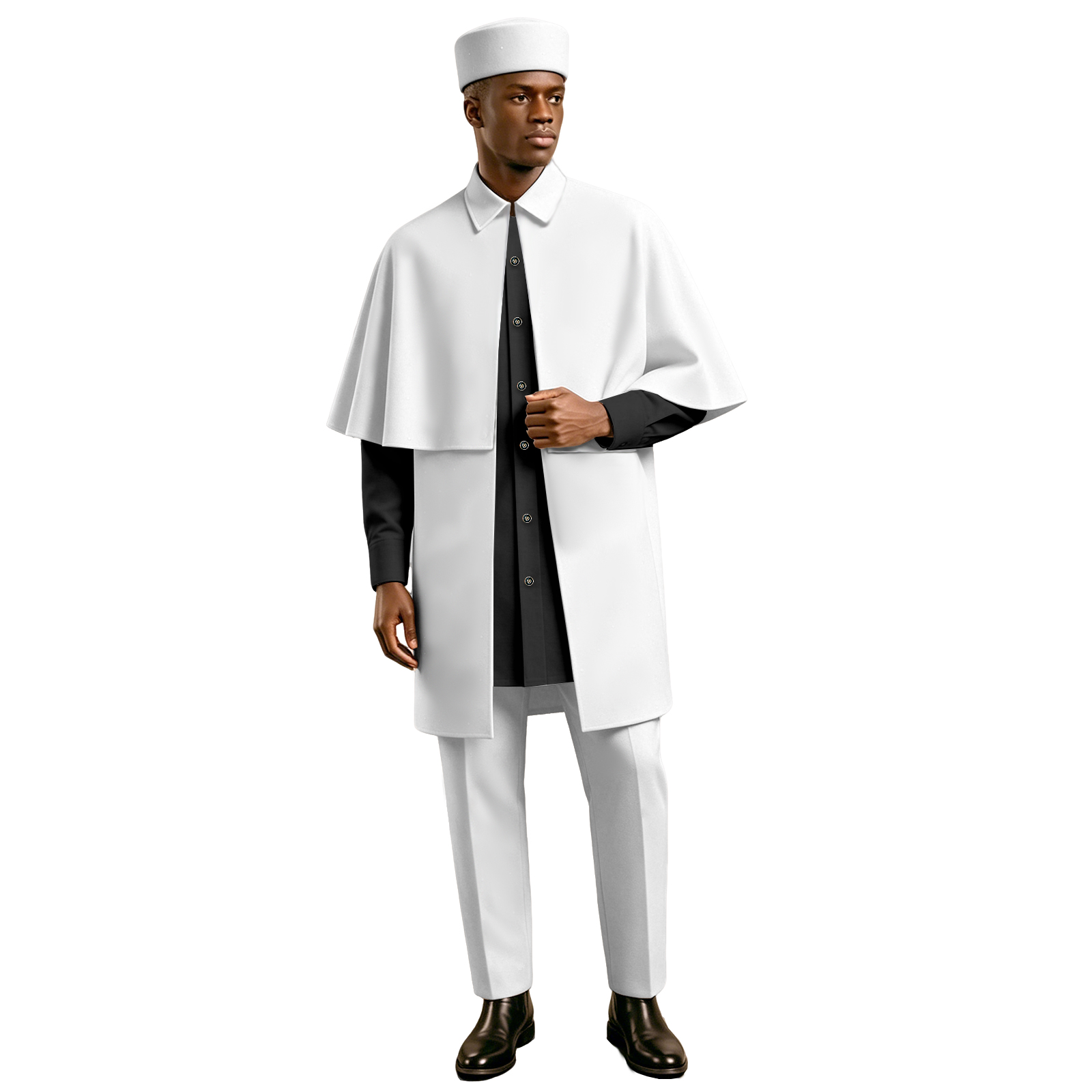 طقم رجالي أفريقي من 4 قطع مع ق - مراجعة Men'S Formal Ethnic Wear وسعره