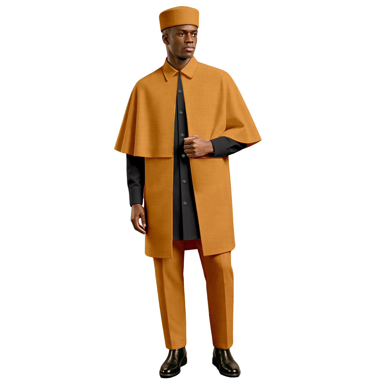 طقم رجالي أفريقي من 4 قطع مع ق - مراجعة Men'S Formal Ethnic Wear وسعره