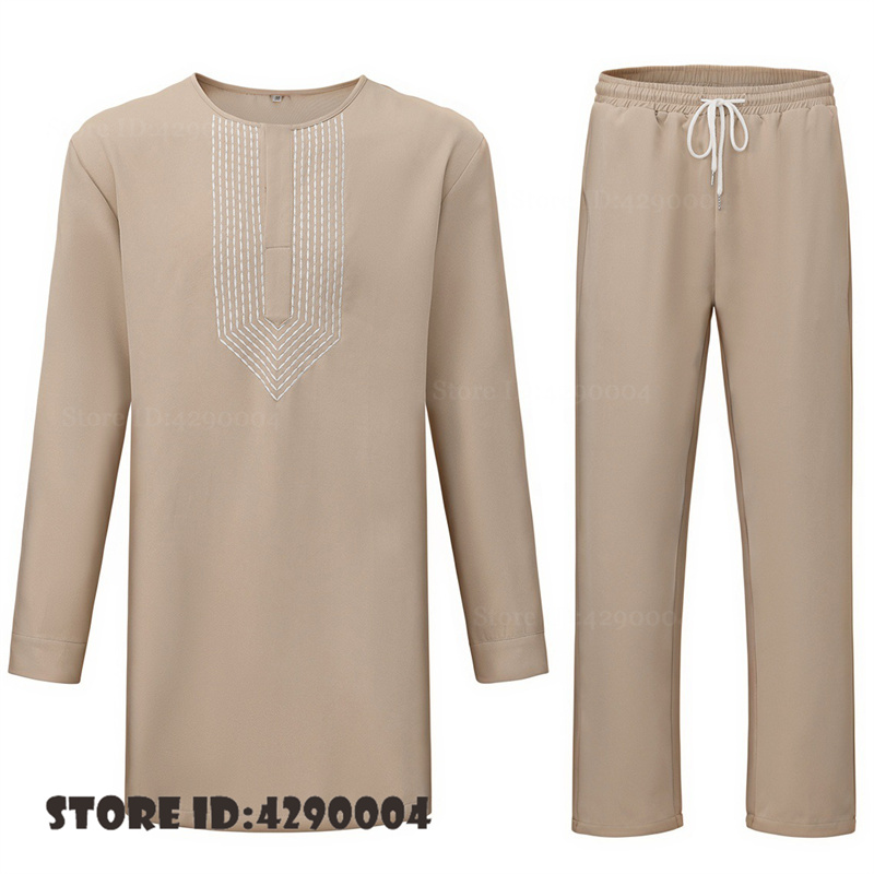 زي أفريقي تقليدي للرجال، بدلة  - مراجعة Men'S Formal Ethnic Wear وسعره