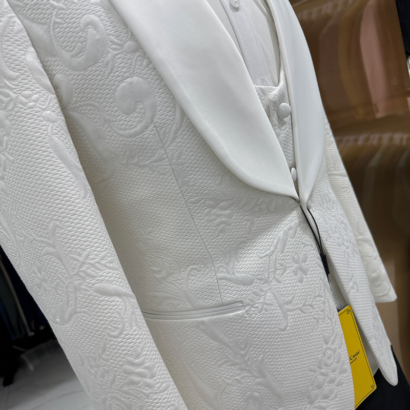 بدلة زفاف رجالية بيضاء من 3 قط - مراجعة Men'S Formal Wear In Wedding وسعره