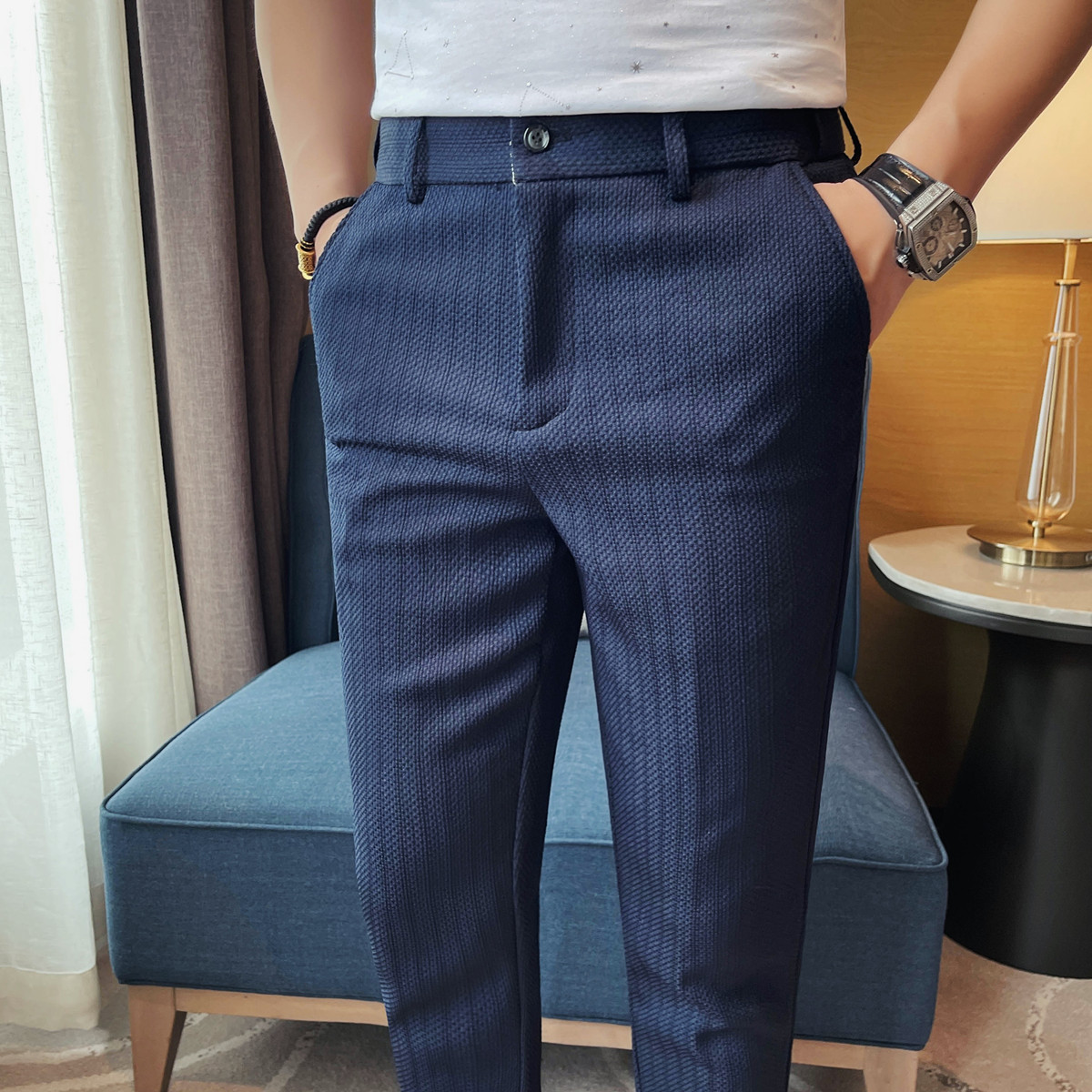 2025 ربيع وصيف جديد الرجال رقي - مراجعة Men Formal Wear Pinterest وسعره