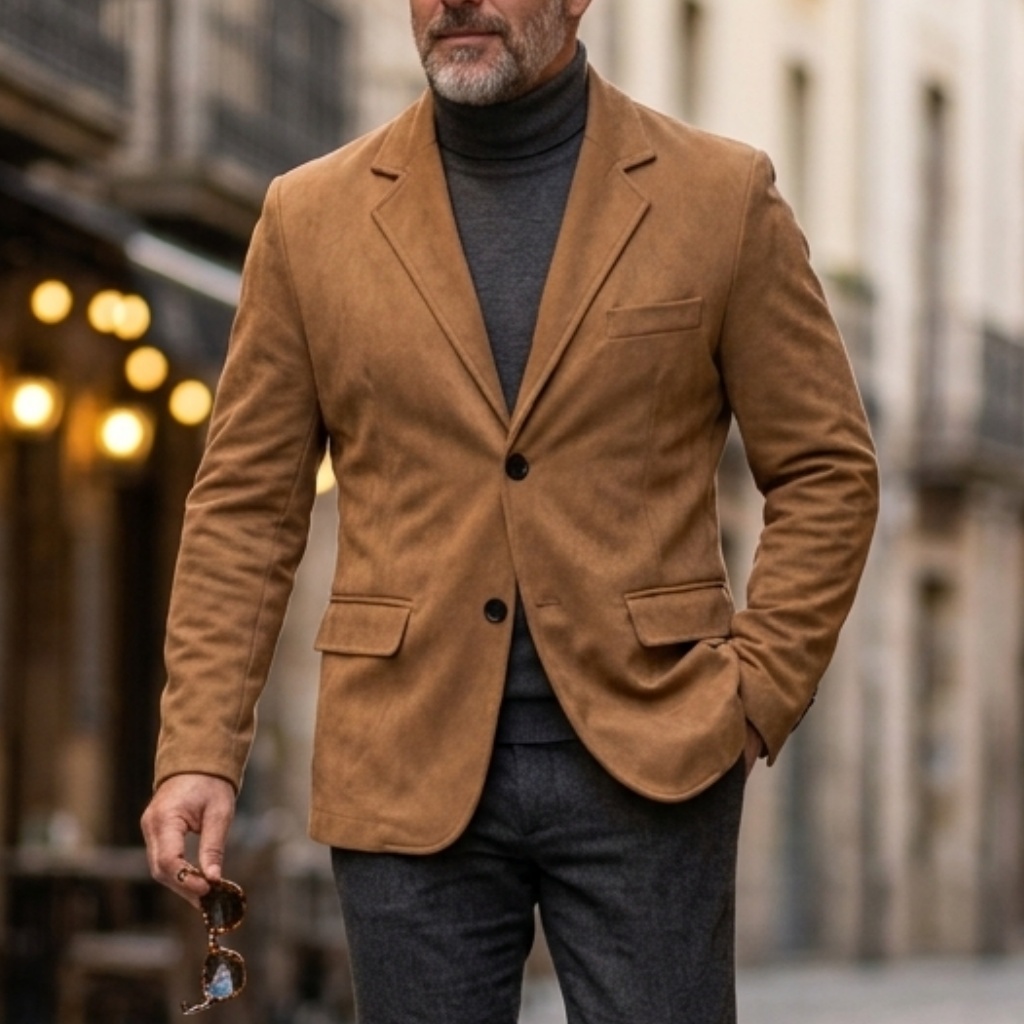 سترة رجالية كلاسيكية أنيقة من  - مراجعة Men Formal Wear Office وسعره