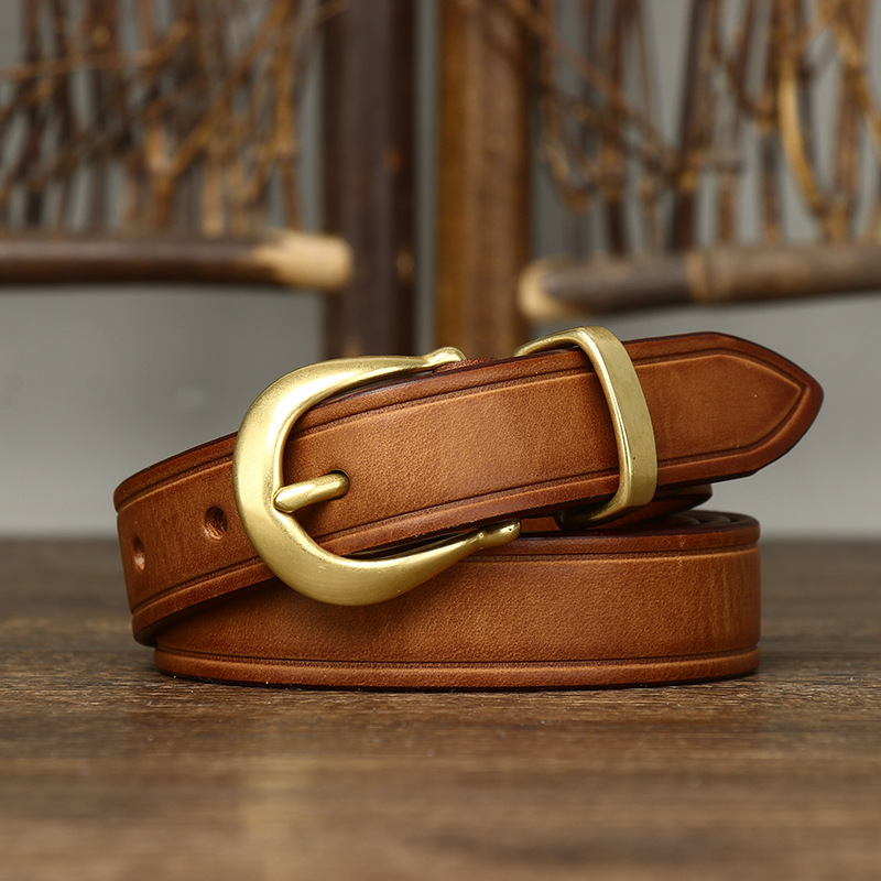 85-120 سنتيمتر النساء النقي جل - مراجعة Formal Belt Leather Thin وسعره