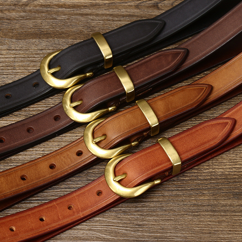 85-120 سنتيمتر النساء النقي جل - مراجعة Formal Belt Leather Thin وسعره