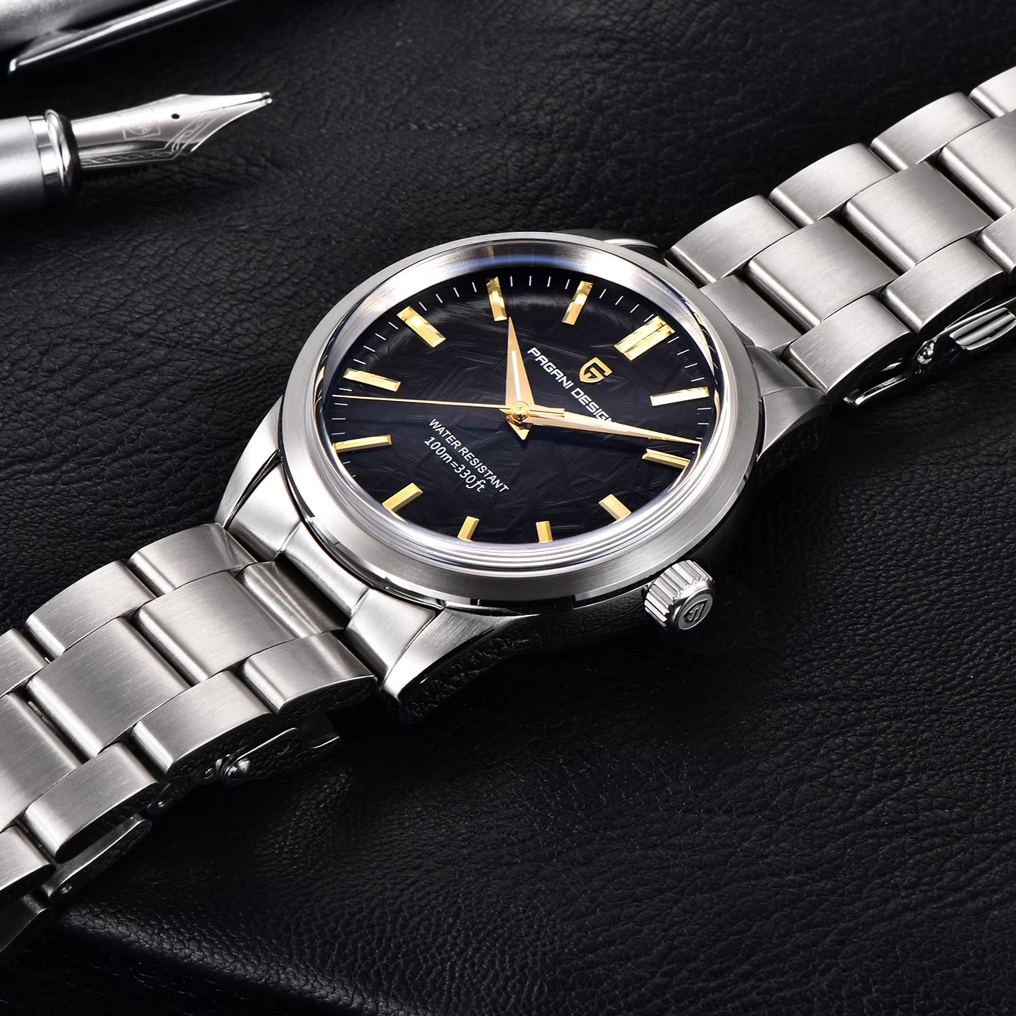 ساعة كوارتز رجالية كلاسيكية بس - مراجعة Men'S Formal Wear Watches وسعره