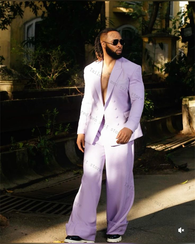 الخزامى الأرجواني الرجال الدعا - مراجعة Men Formal Wear Purple وسعره