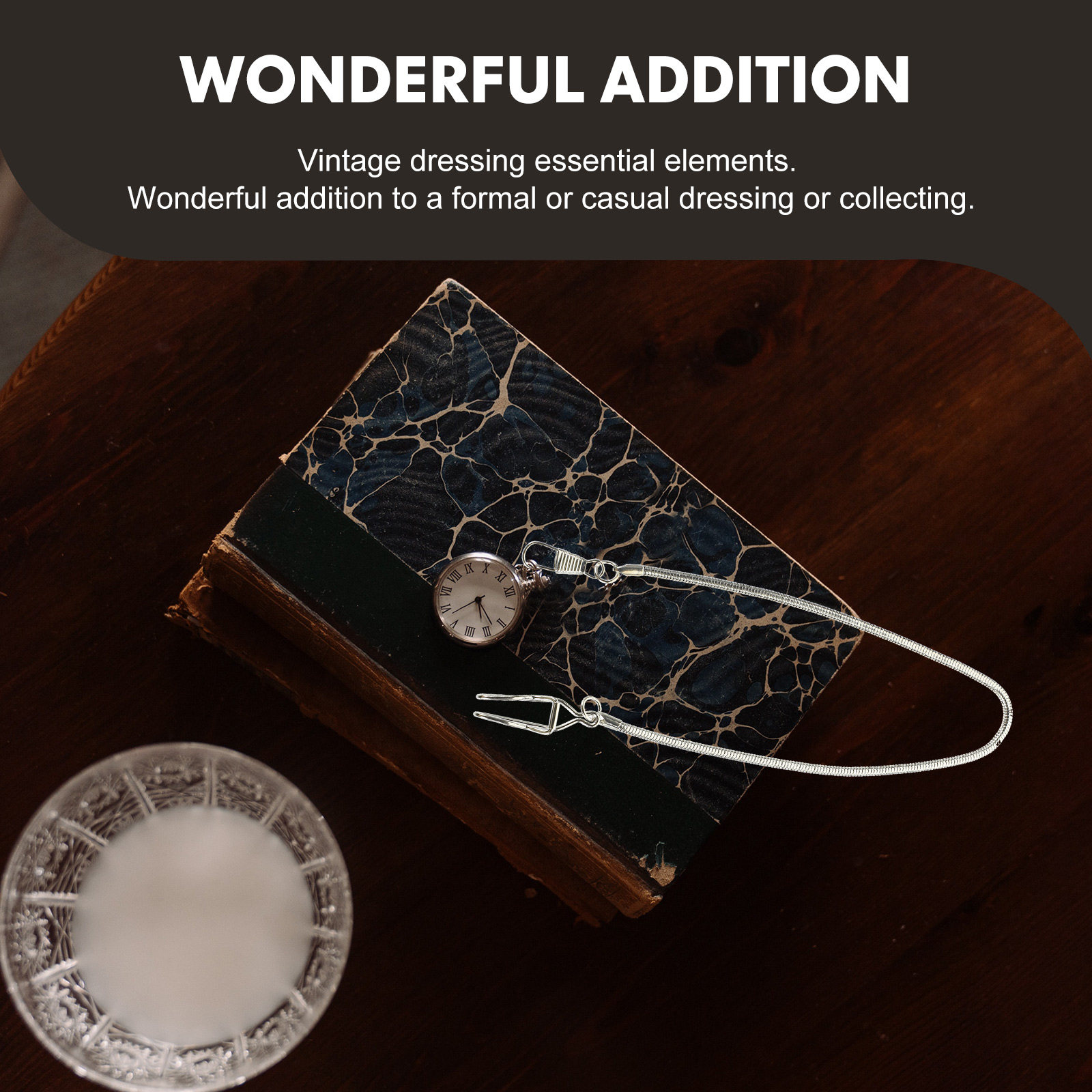 سلسلة ساعة جيب أنيقة من سبيكة  - مراجعة Men'S Formal Wear Watches وسعره
