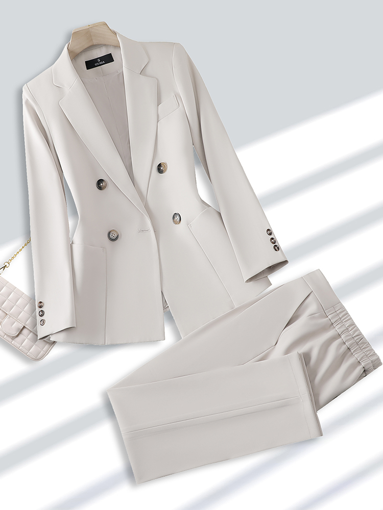 بليزر وبنطال يناسب المرأة ، بد - مراجعة Men Formal Wear Office وسعره
