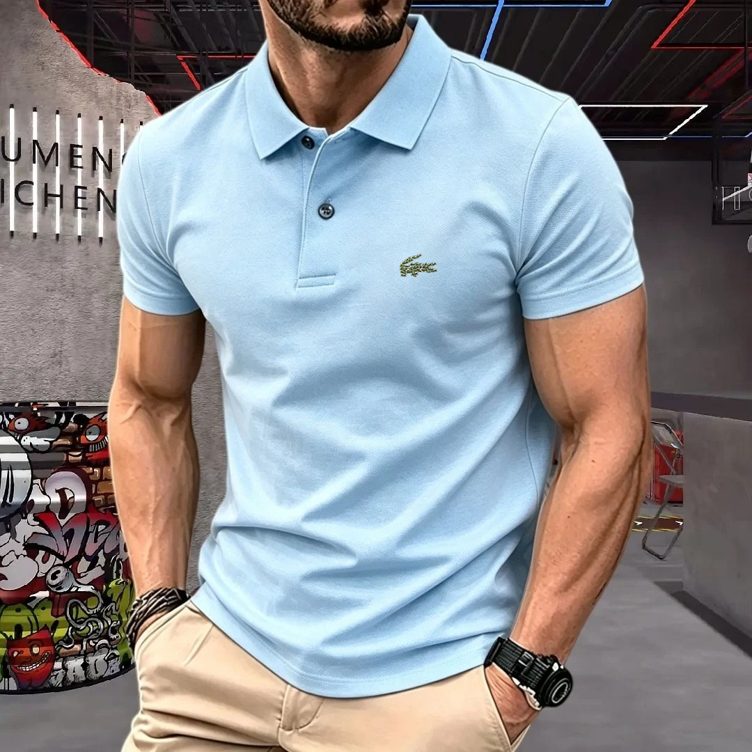 قميص بولو رجالي بأكمام قصيرة،  - مراجعة Men Formal Wear Pinterest وسعره