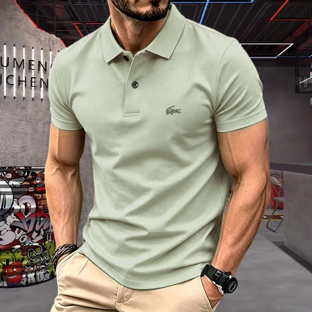 قميص بولو رجالي بأكمام قصيرة،  - مراجعة Men Formal Wear Pinterest وسعره