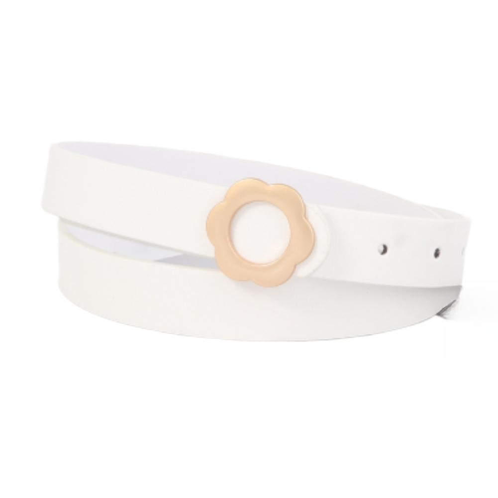 حزام جلد PU رفيع للنساء مع مشب - مراجعة Formal Belt Leather Thin وسعره