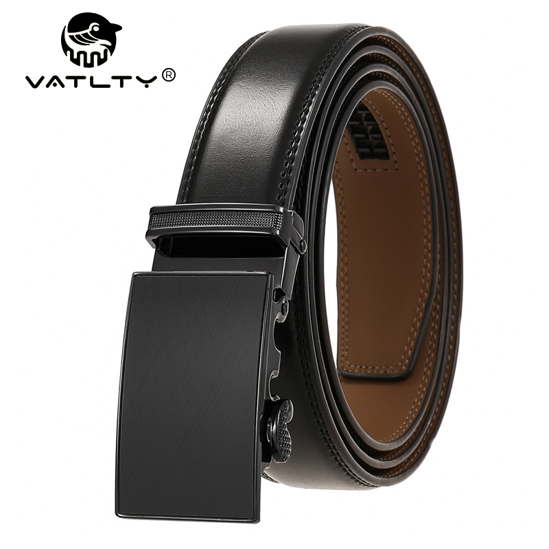 VATLTY الرسمي الرجال حقيقية حز - مراجعة Formal Belt Leather Thin وسعره