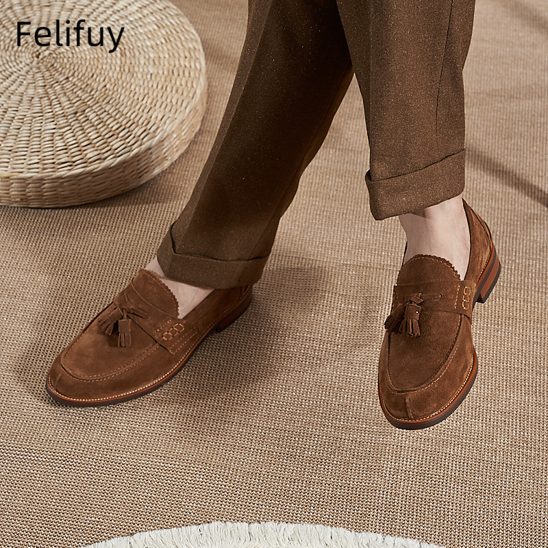 أحذية رجالية جديدة بنية اللون  - مراجعة Men Formal Wear Brown وسعره