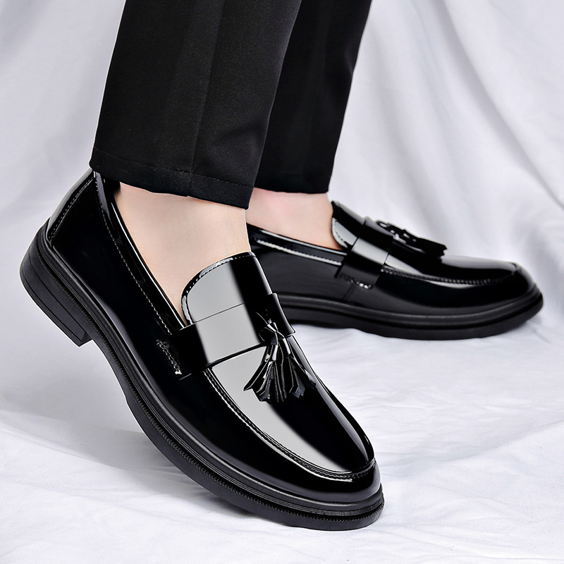 أحذية رجالية رسمية أنيقة بتصمي - مراجعة Patent Leather Oxford وسعره