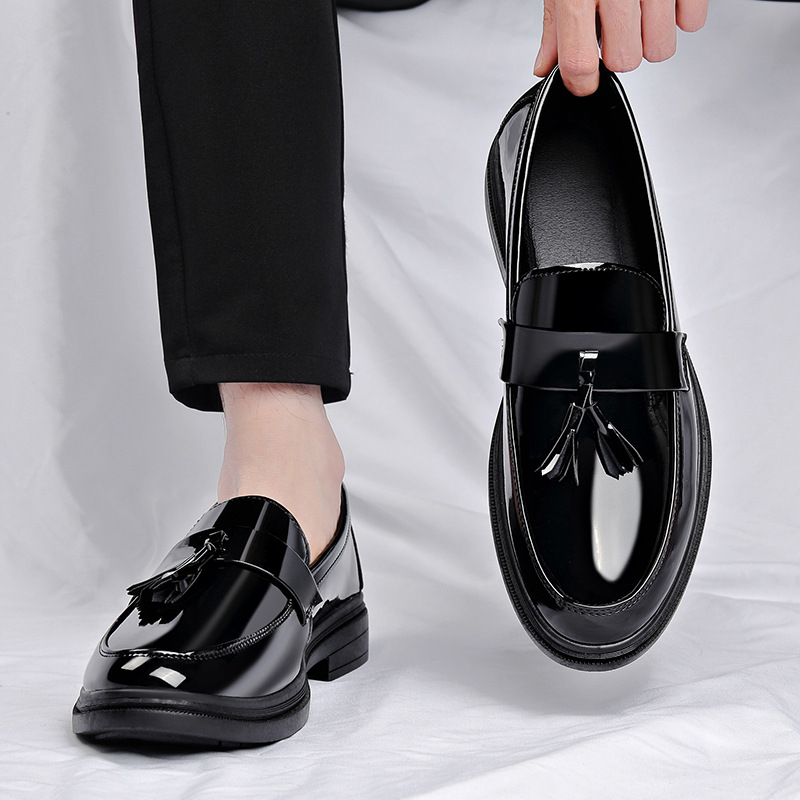 أحذية رجالية رسمية أنيقة بتصمي - مراجعة Patent Leather Oxford وسعره