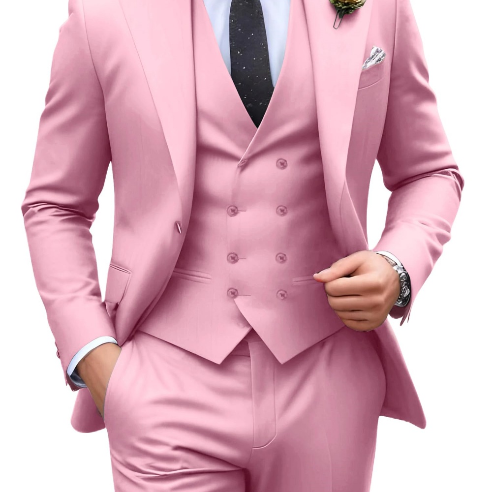3 قطع من بدلات الرجال ذات اللو - مراجعة Men'S Formal Wear In Wedding وسعره