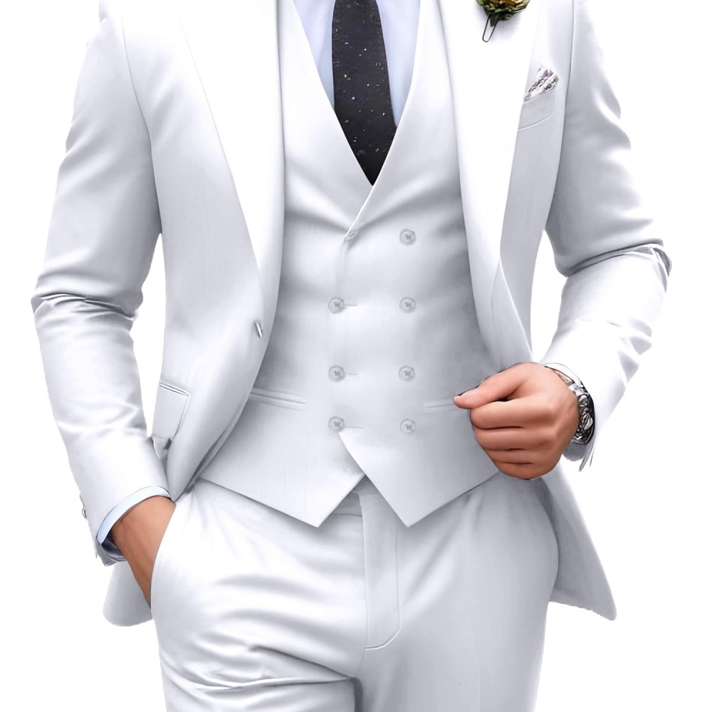 3 قطع من بدلات الرجال ذات اللو - مراجعة Men'S Formal Wear In Wedding وسعره