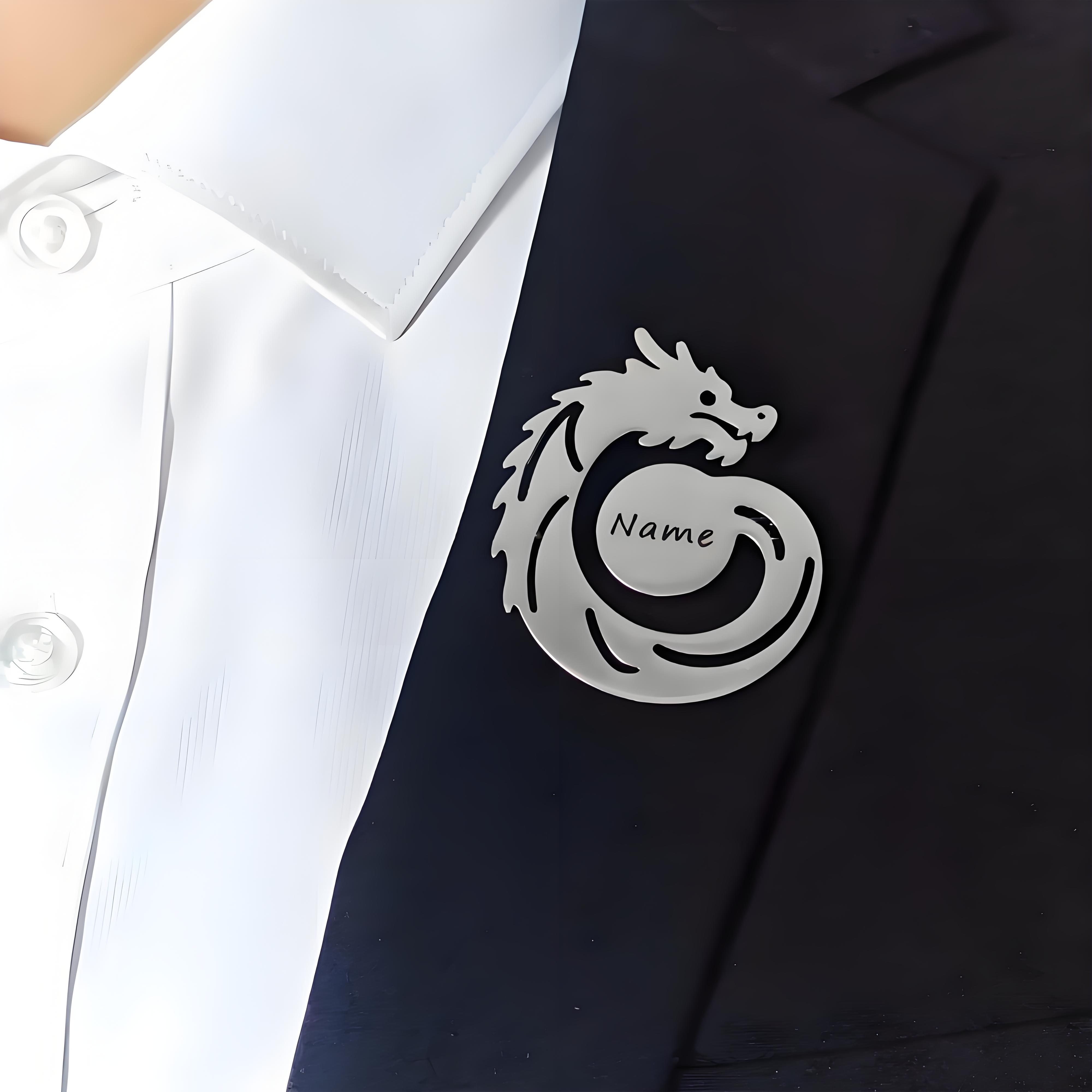 بروش تنين باسم مخصص، إكسسوار م - مراجعة Men'S Formal Ethnic Wear وسعره