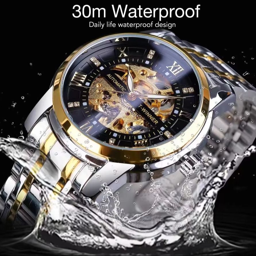ساعة رجالية فاخرة أوتوماتيكية  - مراجعة Men'S Formal Wear Watches وسعره