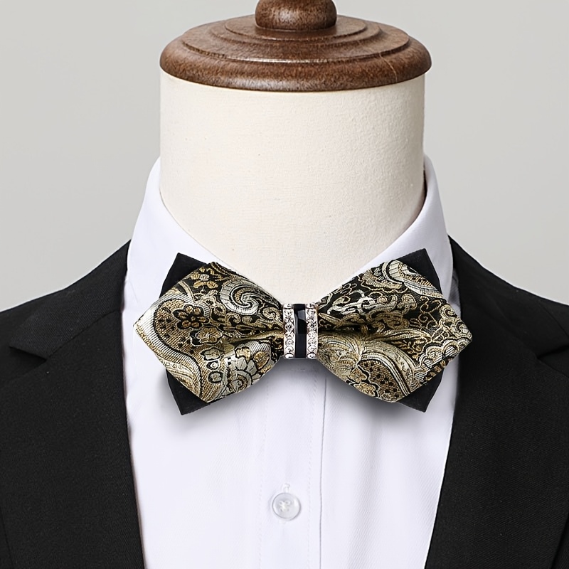 ربطة عنق رجالية من الساتان الج - مراجعة Formal Wear For Men Yellow وسعره