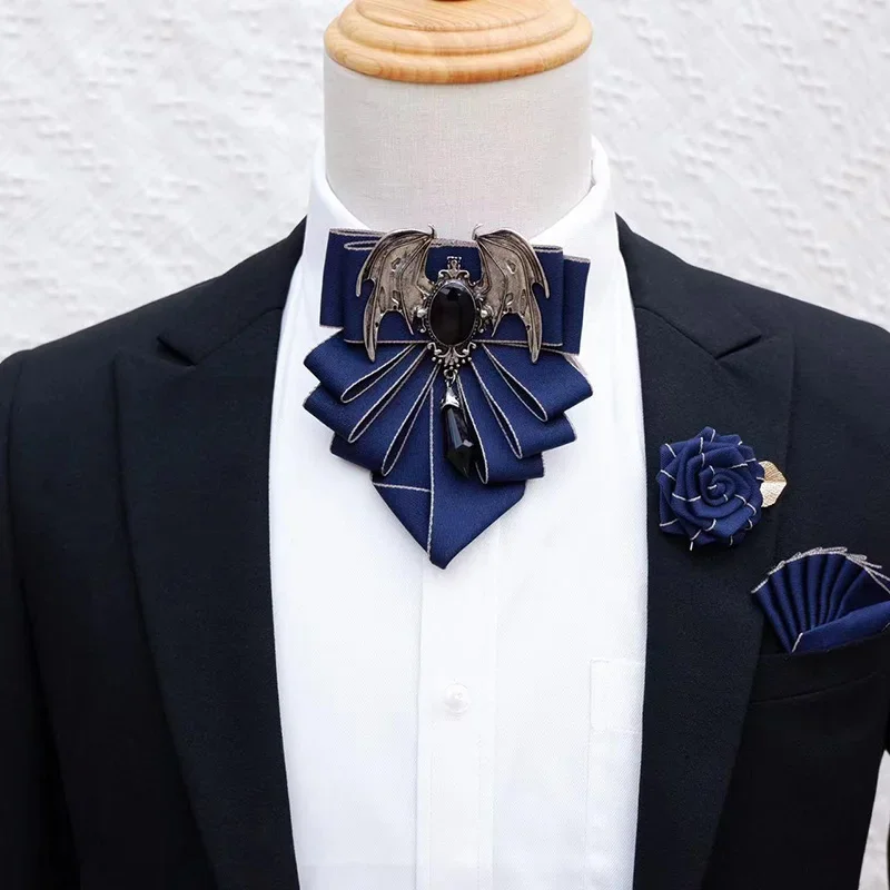 الرجال ربطة القوس Brooch بروش  - مراجعة Men'S Formal Wear Bow Ties وسعره
