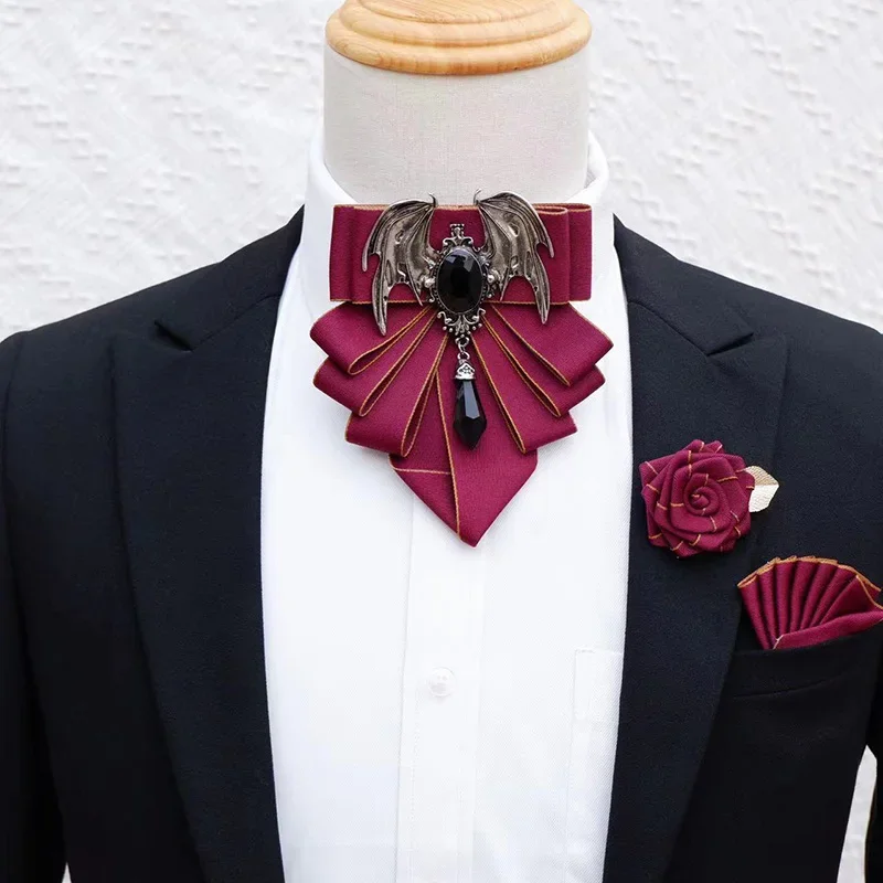 الرجال ربطة القوس Brooch بروش  - مراجعة Men'S Formal Wear Bow Ties وسعره