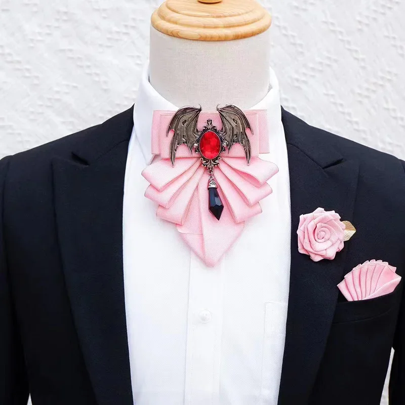 الرجال ربطة القوس Brooch بروش  - مراجعة Men'S Formal Wear Bow Ties وسعره