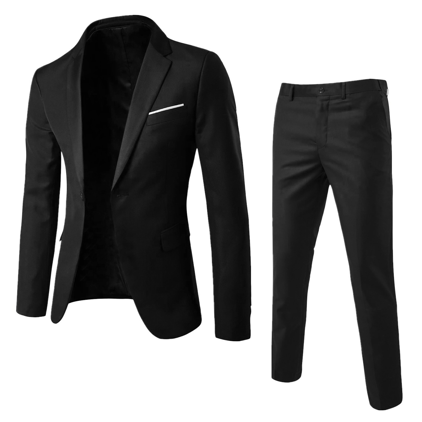 طقم بدلة رجالي مكون من قطعتين  - مراجعة Men'S Gothic Formal Wear وسعره