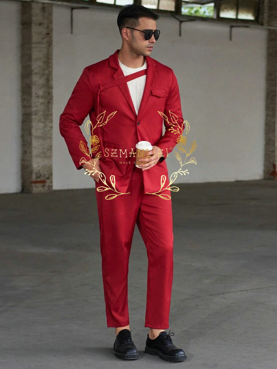 بدلات رجالية عادية عصرية بدلة  - مراجعة Men Formal Wear For Dinner وسعره