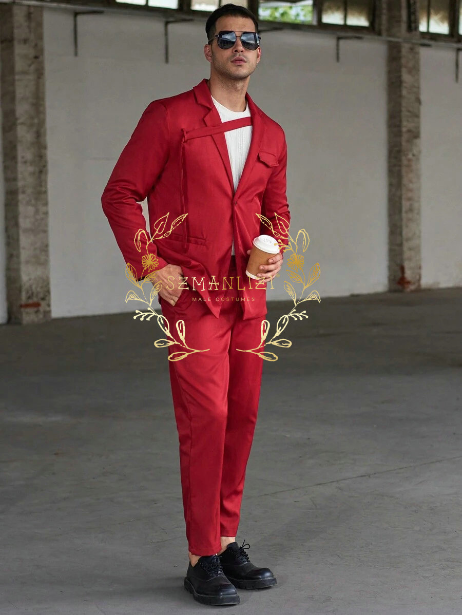 بدلات رجالية عادية عصرية بدلة  - مراجعة Men Formal Wear For Dinner وسعره