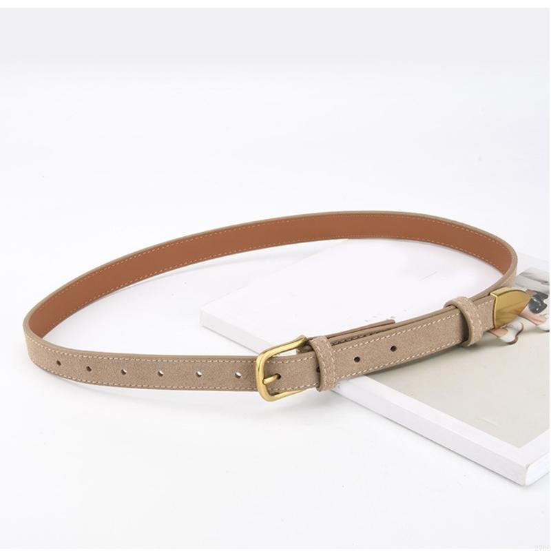 حزام جلدي رفيع مع مشبك دبوس، ح - مراجعة Formal Belt Leather Thin وسعره