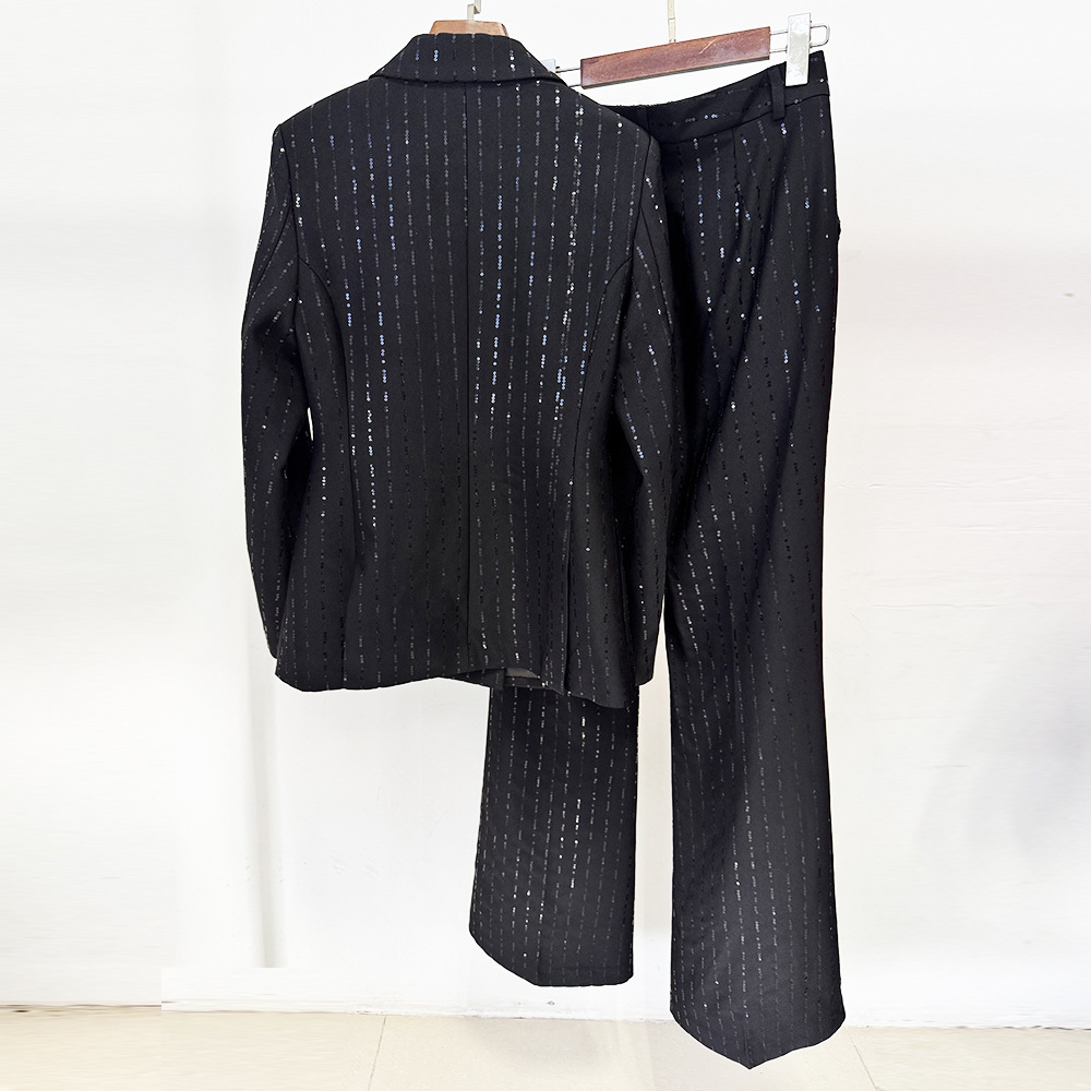 Allingentle بدلة عمل نسائية مك - مراجعة Double Breasted Blazer وسعره