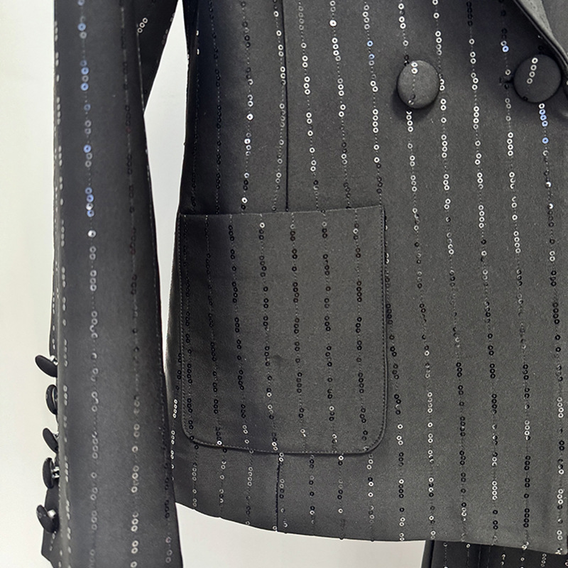 Allingentle بدلة عمل نسائية مك - مراجعة Double Breasted Blazer وسعره