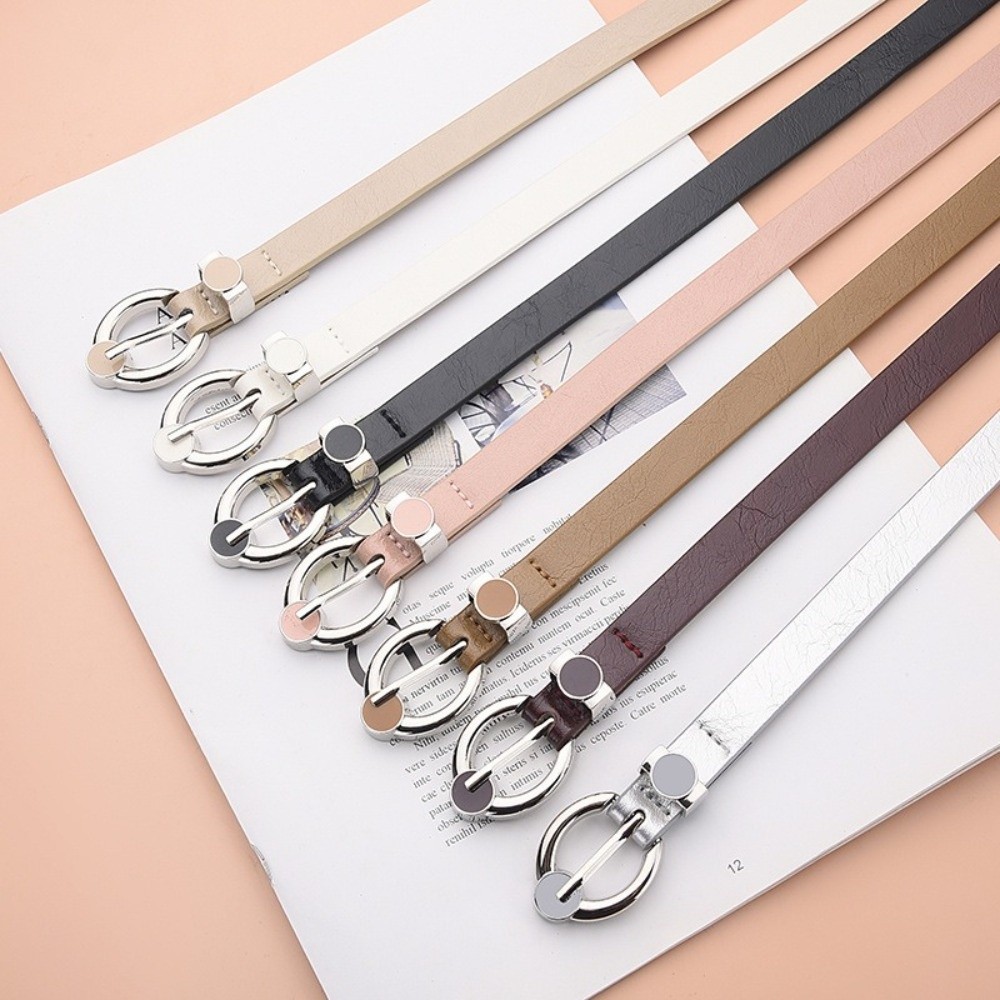 حزام خصر نحيف من سبيكة معدنية  - مراجعة Formal Belt Leather Thin وسعره