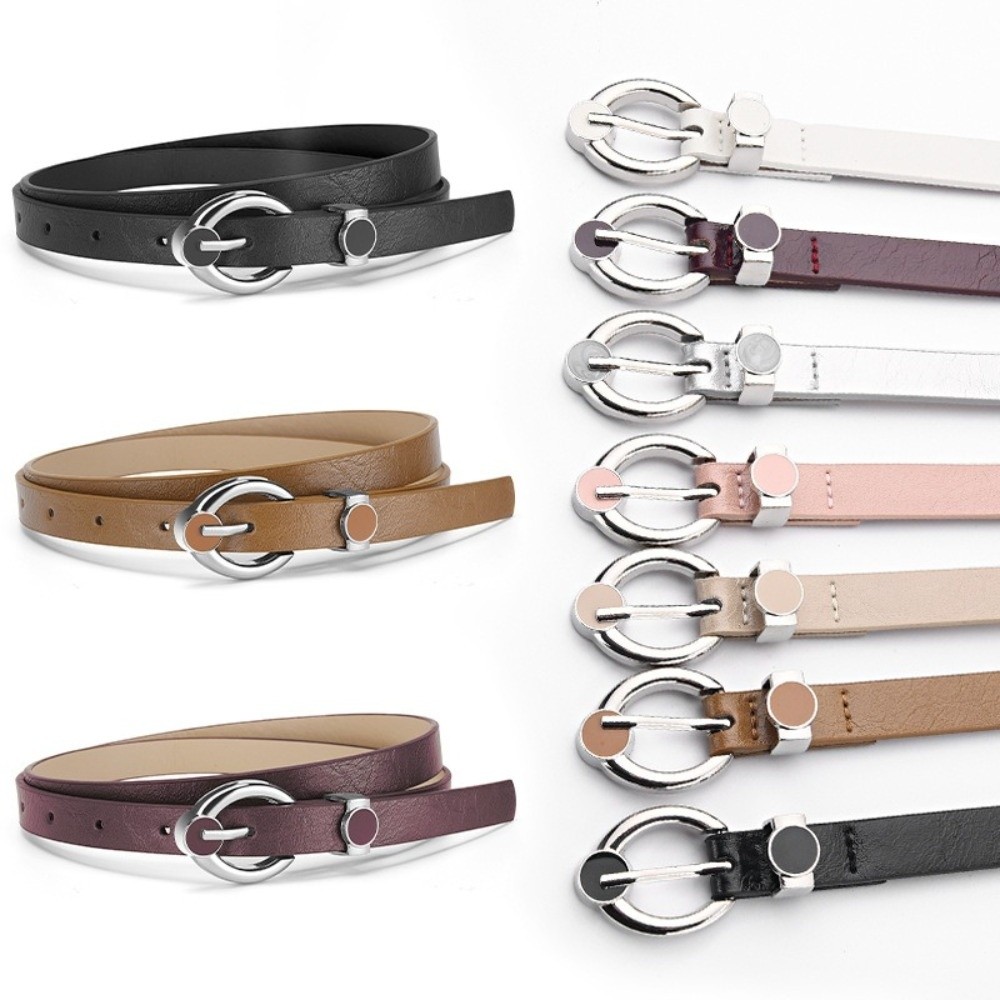 حزام خصر نحيف من سبيكة معدنية  - مراجعة Formal Belt Leather Thin وسعره