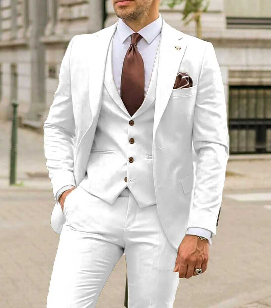 بدلة رجالية بياقة مميزة، قصة ض - مراجعة Men Formal Wear For Dinner وسعره